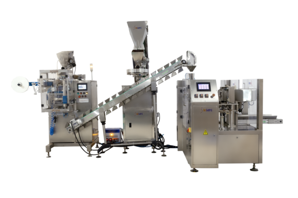 Rotary Pick Fill Seal Machine With Servo Suns